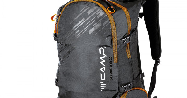 CAMP M2 pack 20L 0729-1 Nero Arancione for ALPINISM, SKI
